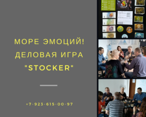 Деловая Игра СТОКЕР в Кемерово